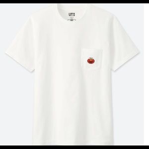 Kaws X Sesame Street Elmo Men's Graphic T-Shirt